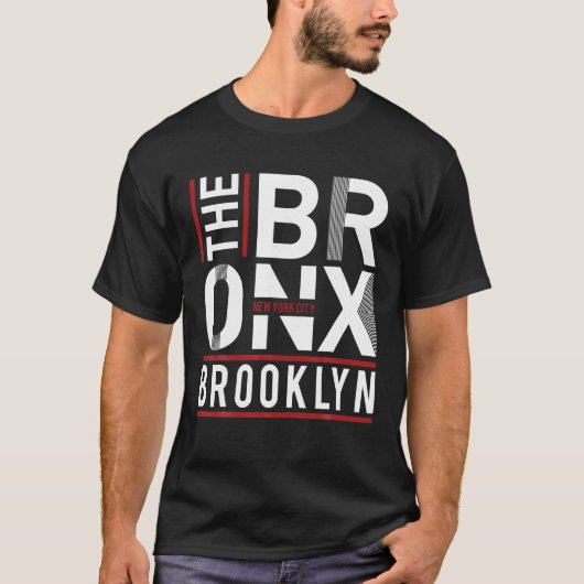 The Bronx T-shirts I Love Bronx The Bronx New York (Voorkant)
