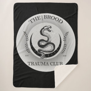 The Brood Brand Sherpa Blanket Deken