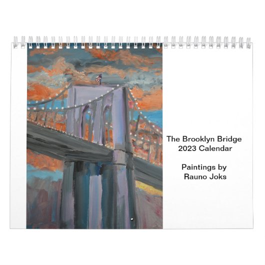 The Brooklyn Bridge 2023 Calendar Kalender (Hoes)