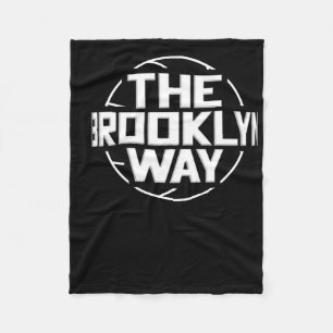 The Brooklyn Way Net Basketbal Fleece Deken