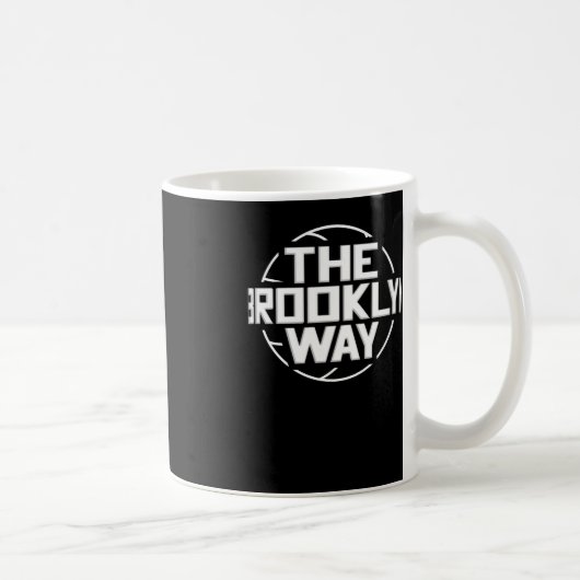 The Brooklyn Way Net Basketbal Koffiemok (Rechts)
