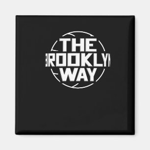 The Brooklyn Way Net Basketbal  Magneet