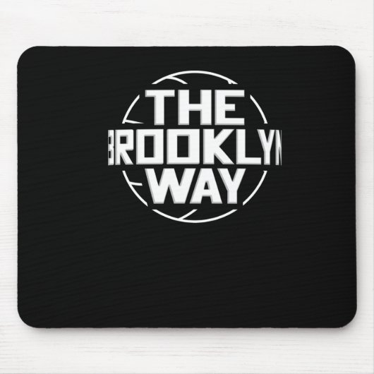The Brooklyn Way Net Basketball Muismat (Voorkant)