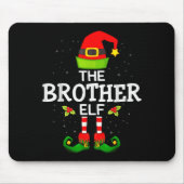 The Brother Elf Christmas Family Matching Pajama  Muismat (Voorkant)