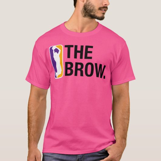 The Brow - Anthony Davis - Los Angeles Basketball  T-shirt (Voorkant)