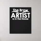 The Brow Artist Canvas Afdruk (Voorkant)