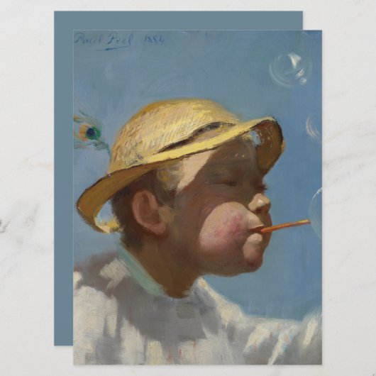 The Bubble Boy (door Paul Peel) Kaart (Voorkant / Achterkant)