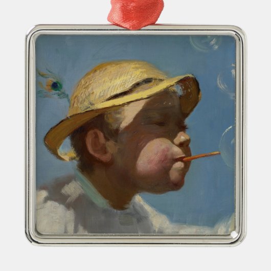 The Bubble Boy (door Paul Peel) Metalen Ornament (Voorkant)