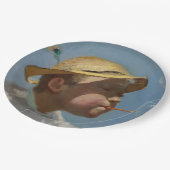 The Bubble Boy (door Paul Peel) Papieren Bordje (Gekanteld)