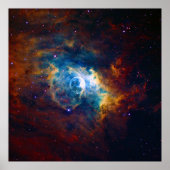 The Bubble Nebula NGC 7635 Sharpless 162 Poster (Voorkant)