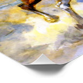 "The Bucker" Westerne kunst van Charles M Russell Perfect Poster (Hoek)