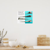 The Budd Company - A Railroad Legend Poster (Keuken)