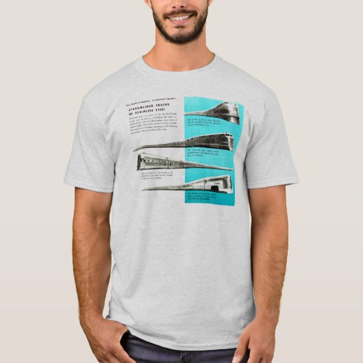 The Budd Company - A Railroad Legend T-shirt (Voorkant)