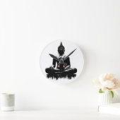 The Buddha wall clock  Ronde Klok (Huis)