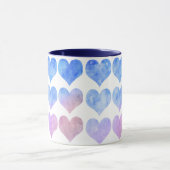 The Bue Heart Mug  Mok (Midden)