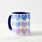 The Bue Heart Mug  Mok (Voorkant links)