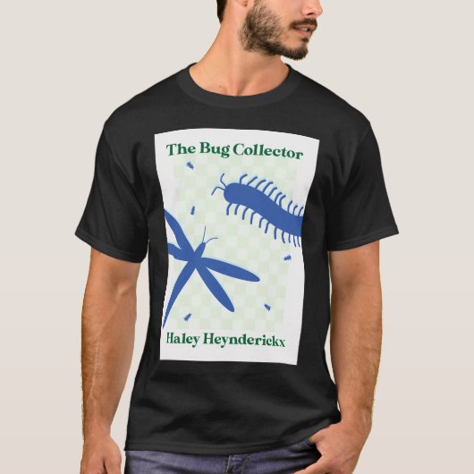 The Bug Collector - Geruite Achtergrond T-shirt (Voorkant)