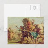 The Building of the Trojan Horse, c.1760 Briefkaart (Voorkant / Achterkant)