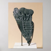 The Bull Palette, van Abydos, c.3500-3100 BC Poster (Voorkant)