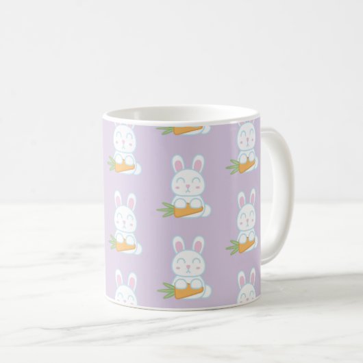 The Bunny Pattern Mok (Voorkant rechts)