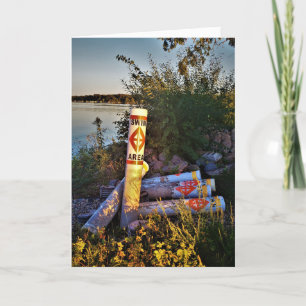 "The Buoys Hibernate" Birthday Kaart