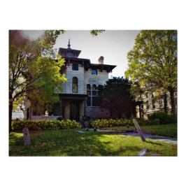 "The Burbank Livingston Griggs Mansion" Foto Afdruk