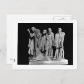 The Burghers of Calais, 1889 Briefkaart (Voorkant / Achterkant)