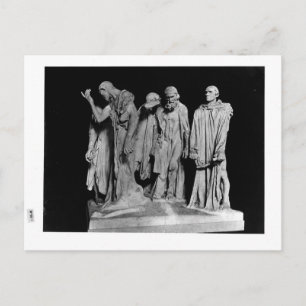 The Burghers of Calais, 1889 Briefkaart