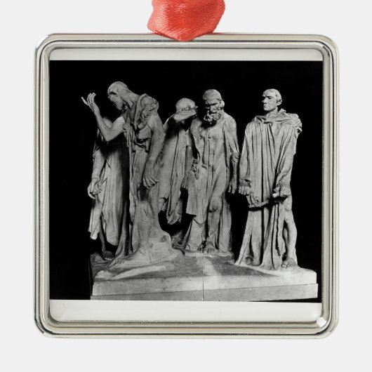 The Burghers of Calais, 1889 Metalen Ornament (Voorkant)