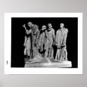 The Burghers of Calais, 1889 Poster (Voorkant)