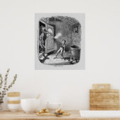 The Burglary from The Adventures of Oliver Poster (Keuken)