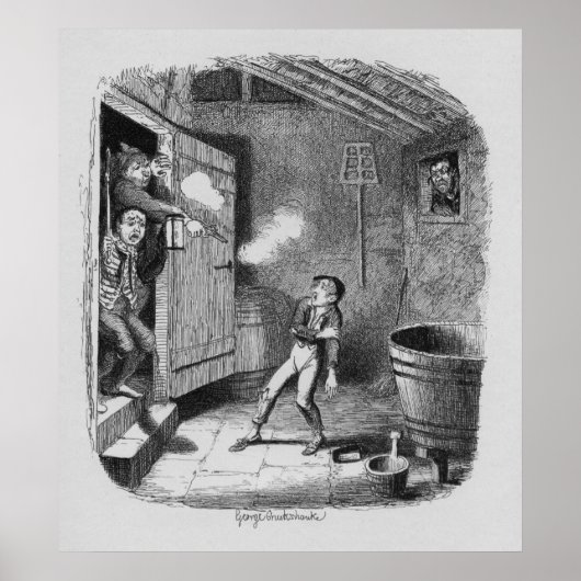 The Burglary from The Adventures of Oliver Poster (Voorkant)