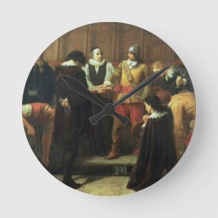 The Burial of Charles I (1600-49) in St. George's Ronde Klok
