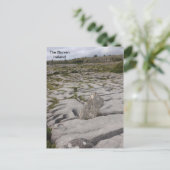 The Burren, Co. Clare, Ierland. Briefkaart (Staand voorkant)