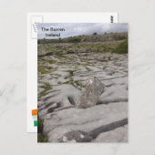 The Burren, Co. Clare, Ierland. Briefkaart (Voorkant / Achterkant)