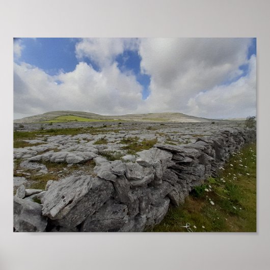 The Burren, Co. Clare, Ierland Poster (Voorkant)