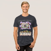 The Business of BS | Father’s Day Tri-Blend Shirt (Voorkant volledig)