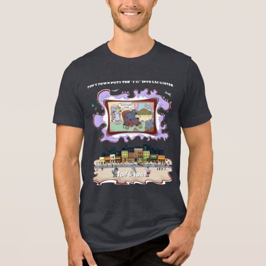 The Business of BS | Father’s Day Tri-Blend Shirt (Voorkant)