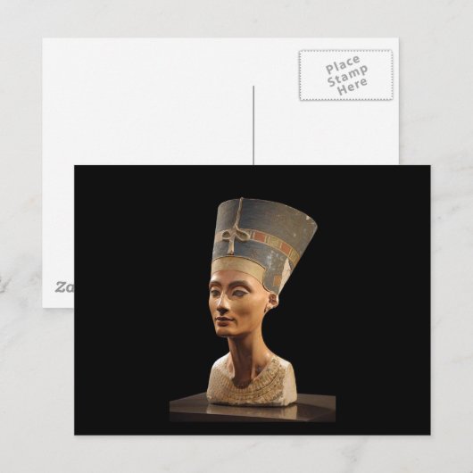 The Bust of Queen Nefertiti Briefkaart (Voorkant / Achterkant)