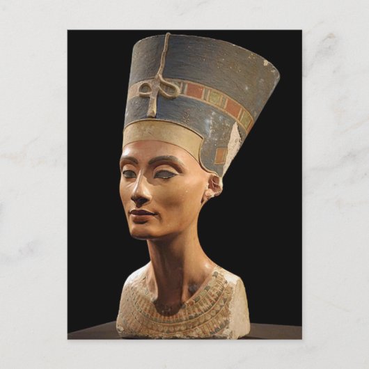 The Bust of Queen Nefertiti Briefkaart (Voorkant)