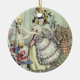 The Bustle, gepubliceerd door Thomas McLean, Londe Keramisch Ornament