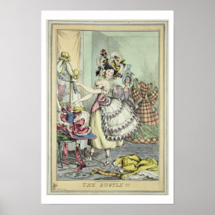 The Bustle, gepubliceerd door Thomas McLean, Londe Poster