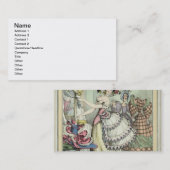 The Bustle, gepubliceerd door Thomas McLean, Londe Visitekaartje (Voorkant / Achterkant)