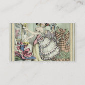 The Bustle, gepubliceerd door Thomas McLean, Londe Visitekaartje (Achterkant)