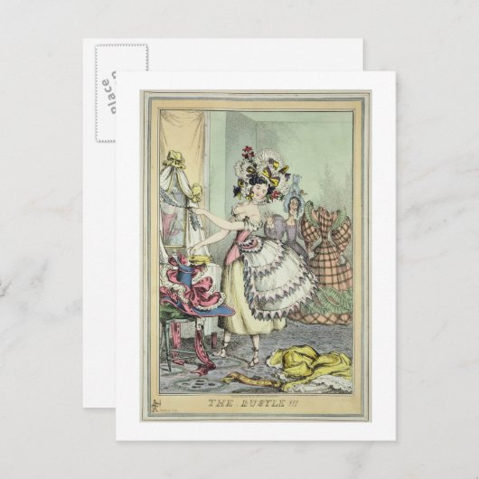 The Bustle, published by Thomas McLean, London (co Briefkaart (Voorkant / Achterkant)