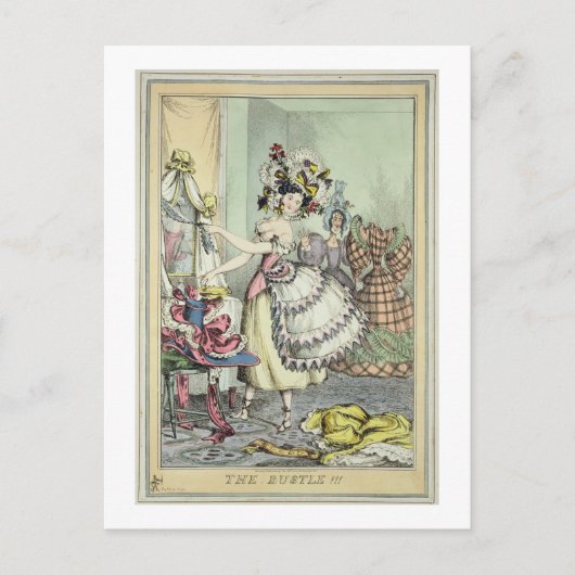 The Bustle, published by Thomas McLean, London (co Briefkaart (Voorkant)