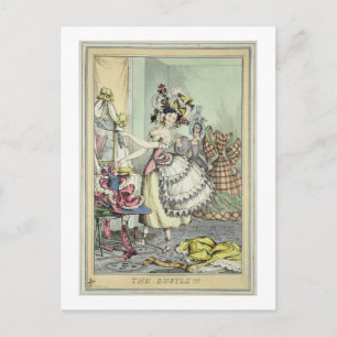 The Bustle, published by Thomas McLean, London (co Briefkaart
