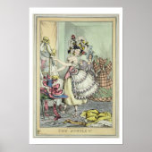 The Bustle, published by Thomas McLean, London (co Poster (Voorkant)