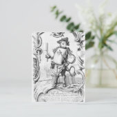The Butcher, publiceerde 1746 Briefkaart (Staand voorkant)