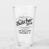 The Butcher Shop Steakhouse, Chicago, Verenigde St Glas (Achterkant)